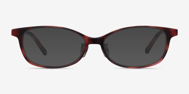Mabel Pink Tortoise AcetateEyeglass Frames from EyeBuyDirect, with Tinted Lenses