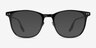 Follow Black Silver AcetateEyeglass Frames from EyeBuyDirect, with Tinted Lenses