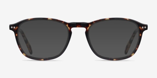 Socorro Tortoise AcetateEyeglass Frames from EyeBuyDirect, with Tinted Lenses