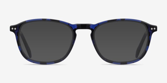 Socorro Blue Tortoise AcetateEyeglass Frames from EyeBuyDirect, with Tinted Lenses