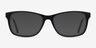 Annett Black AcetateEyeglass Frames from EyeBuyDirect, with Tinted Lenses