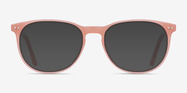 Cherbourg Coral AcetateEyeglass Frames from EyeBuyDirect, with Tinted Lenses