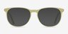 Cherbourg Lime Green AcétateMontures de lunettes de vue d'EyeBuyDirect, Avec des Verres Teintés