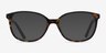 Thelma Tortoise AcetateEyeglass Frames from EyeBuyDirect, with Tinted Lenses