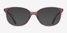 Thelma Pink AcetateEyeglass Frames from EyeBuyDirect, with Tinted Lenses