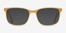 Lugano Light Orange AcetateEyeglass Frames from EyeBuyDirect, with Tinted Lenses