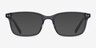 Basel Gray AcetateEyeglass Frames from EyeBuyDirect, with Tinted Lenses