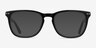 Gato Black AcetateEyeglass Frames from EyeBuyDirect, with Tinted Lenses