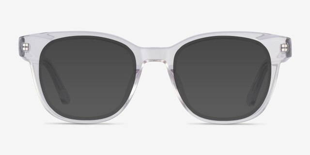 Lighthouse Transparent AcétateMontures de lunettes de vue d'EyeBuyDirect, Avec des Verres Teintés
