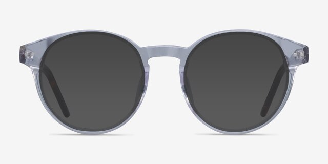 Manara Clear AcetateEyeglass Frames from EyeBuyDirect, with Tinted Lenses