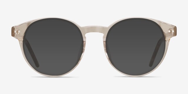 Manara Champagne AcetateEyeglass Frames from EyeBuyDirect, with Tinted Lenses