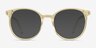 Noun Jaune AcétateMontures de lunettes de vue d'EyeBuyDirect, Avec des Verres Teintés