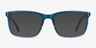 Connect Green Blue AcétateMontures de lunettes de vue d'EyeBuyDirect, Avec des Verres Teintés