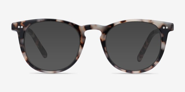 Ona Écaille ivoire AcétateMontures de lunettes de vue d'EyeBuyDirect, Avec des Verres Teintés