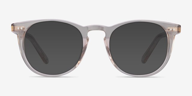 Ona Champagne AcetateEyeglass Frames from EyeBuyDirect, with Tinted Lenses