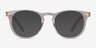 Ona Champagne AcetateEyeglass Frames from EyeBuyDirect, with Tinted Lenses