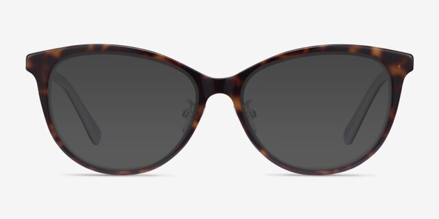 Helena Tortoise AcetateEyeglass Frames from EyeBuyDirect, with Tinted Lenses