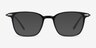 Cinema Black AcetateEyeglass Frames from EyeBuyDirect, with Tinted Lenses