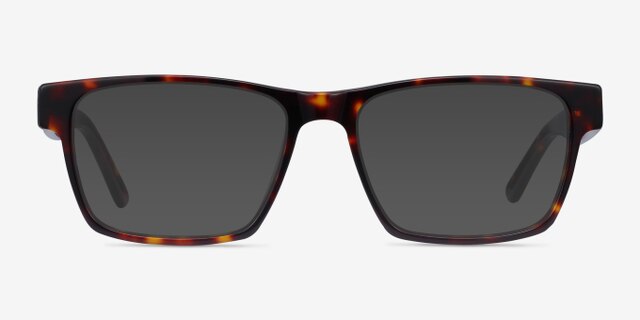 Reyes Tortoise AcetateEyeglass Frames from EyeBuyDirect, with Tinted Lenses