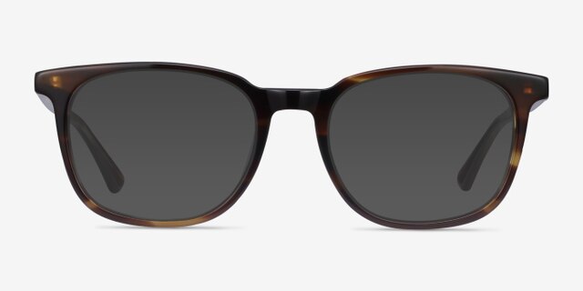 Seasons Tortoise AcetateEyeglass Frames from EyeBuyDirect, with Tinted Lenses