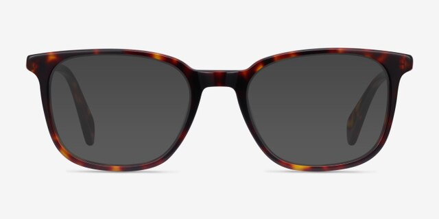 Howie Tortoise AcetateEyeglass Frames from EyeBuyDirect, with Tinted Lenses