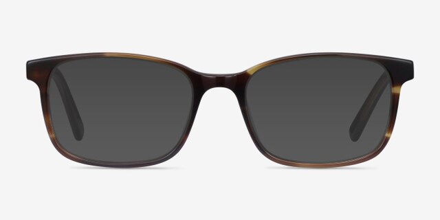 Collective Tortoise AcetateEyeglass Frames from EyeBuyDirect, with Tinted Lenses