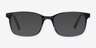 Collective Gray AcetateEyeglass Frames from EyeBuyDirect, with Tinted Lenses