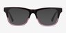 Feeling Brown Purple AcetateEyeglass Frames from EyeBuyDirect, with Tinted Lenses