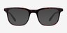 Ville Tortoise AcetateEyeglass Frames from EyeBuyDirect, with Tinted Lenses