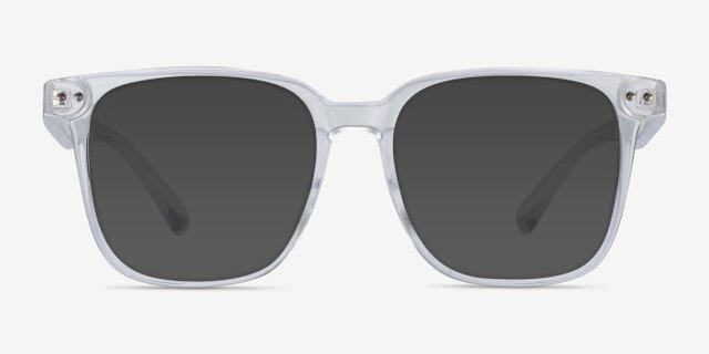 Piano Clear PlasticEyeglass Frames from EyeBuyDirect, with Tinted Lenses