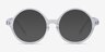 Little Years Clear PlasticEyeglass Frames from EyeBuyDirect, with Tinted Lenses