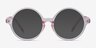 Little Years Rose PlastiqueMontures de lunettes de vue d'EyeBuyDirect, Avec des Verres Teintés
