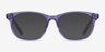Steps Violet AcétateMontures de lunettes de vue d'EyeBuyDirect, Avec des Verres Teintés