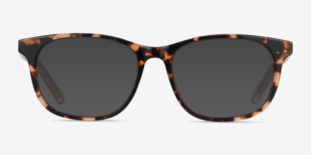 Steps Tortoise AcetateEyeglass Frames from EyeBuyDirect, with Tinted Lenses
