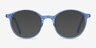 Excel Blue AcetateEyeglass Frames from EyeBuyDirect, with Tinted Lenses