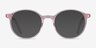 Excel Pink AcetateEyeglass Frames from EyeBuyDirect, with Tinted Lenses