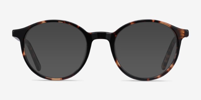 Excel Tortoise AcetateEyeglass Frames from EyeBuyDirect, with Tinted Lenses