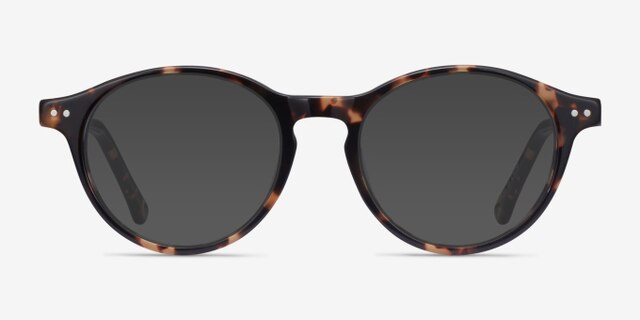 Magic Tortoise AcetateEyeglass Frames from EyeBuyDirect, with Tinted Lenses