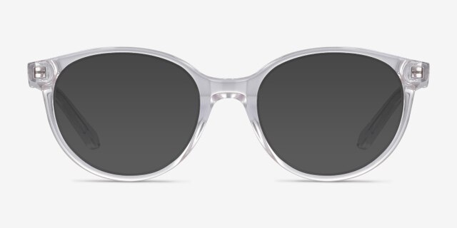 Trust Clear AcetateEyeglass Frames from EyeBuyDirect, with Tinted Lenses