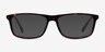 Intent Tortoise AcetateEyeglass Frames from EyeBuyDirect, with Tinted Lenses