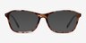 Versa Brown Floral AcetateEyeglass Frames from EyeBuyDirect, with Tinted Lenses
