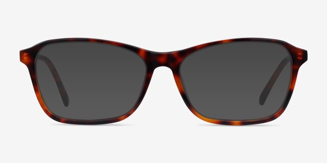 Versa Tortoise AcetateEyeglass Frames from EyeBuyDirect, with Tinted Lenses