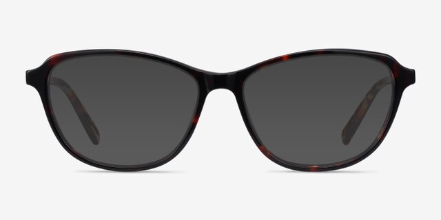 Ciencia Tortoise AcetateEyeglass Frames from EyeBuyDirect, with Tinted Lenses