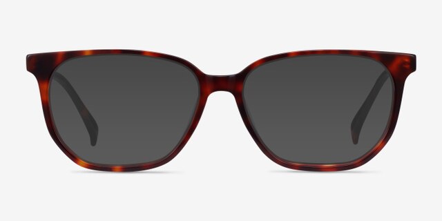 Reverb Tortoise AcetateEyeglass Frames from EyeBuyDirect, with Tinted Lenses