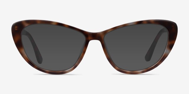 Yvonne Floral AcetateEyeglass Frames from EyeBuyDirect, with Tinted Lenses
