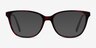 Arte Red Tortoise AcétateMontures de lunettes de vue d'EyeBuyDirect, Avec des Verres Teintés