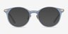Buho Light Blue AcetateEyeglass Frames from EyeBuyDirect, with Tinted Lenses