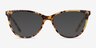 Leonie Tortoise AcetateEyeglass Frames from EyeBuyDirect, with Tinted Lenses