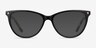 Leonie Black Tortoise AcetateEyeglass Frames from EyeBuyDirect, with Tinted Lenses