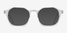Orchid Clear AcetateEyeglass Frames from EyeBuyDirect, with Tinted Lenses